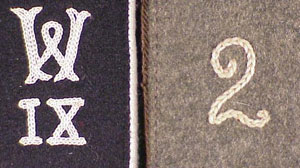 Army Infantry Enlisted Shoulder Boards SINGLES