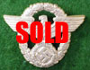 Police NCO & E.M. Visor Hat Eagle