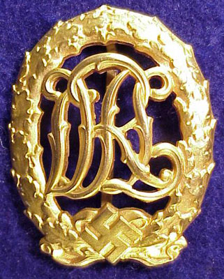 Gold DRL Sport Badge
