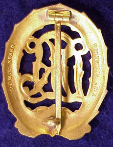 Gold DRL Sport Badge