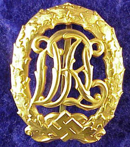 Gold DRL Sport Badge