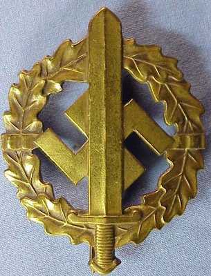 SA Bronze Sport Badge 1934 - 1935 Pattern