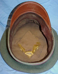 M1920 Reichsheer Visor Hat with Carmine Red Piping