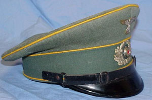 M1920 Reichsheer Cavalry NCO &amp; EM Visor Hat