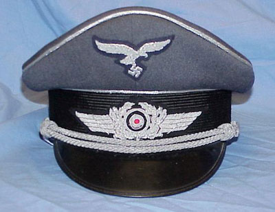 Luftwaffe Officer Visor Hat by "Erel"