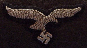 Luftwaffe Officer Visor Hat by "Erel"