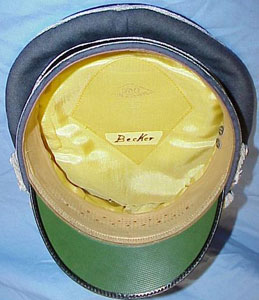 Luftwaffe Officer Visor Hat by "Erel"