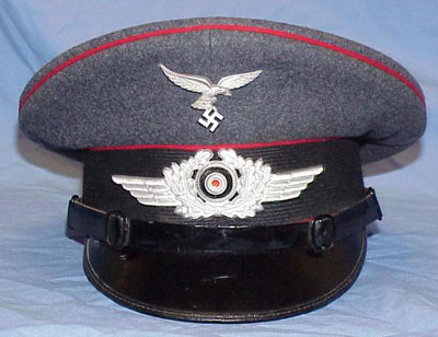Luftwaffe NCO & EM Flak Troops Visor Hat