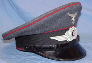 Luftwaffe NCO & EM Flak Troops Visor Hat