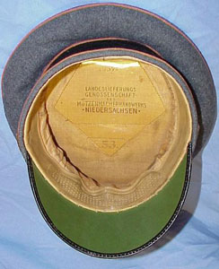 Luftwaffe NCO & EM Signal Troops Visor Hat