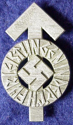 Silver Hitler Youth Proficiency Badge