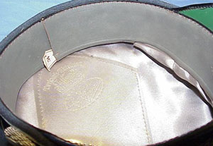 NSKK Officer Visor Hat assigned to the Luftwaffe