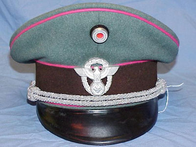 Feuerschutzpolizei Officers Visor Hat