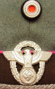 Feuerschutzpolizei Officers Visor Hat