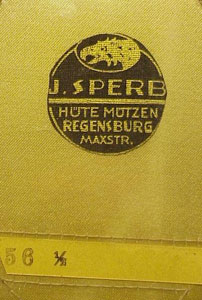 Feuerschutzpolizei Officers Visor Hat