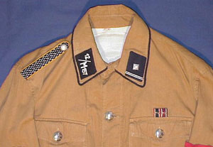 NSKK Oberscharfuhrer (NCO) Brown Shirt