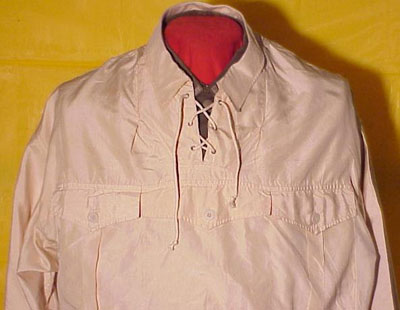 German WW II White Winter Camouflage Light Weight Pull Over Smock
