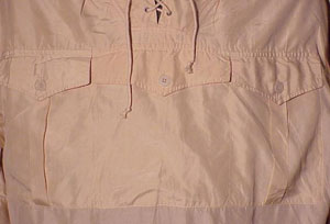 German WW II White Winter Camouflage Light Weight Pull Over Smock