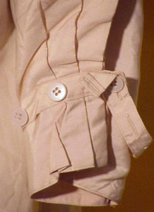 German WW II White Winter Camouflage Light Weight Pull Over Smock