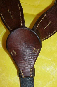 German WW II Combat "Y" Straps with "D" rings