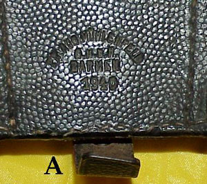 German WW II Leather Ammunition Pouches