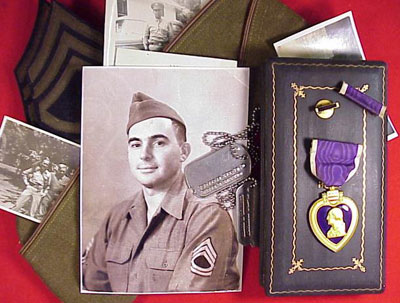U.S. World War II Army Air Force Purple Heart Group