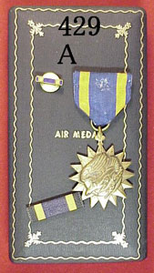 Cased World War II "Air Medal" & "Bronze Star Medal"