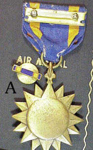 Cased World War II "Air Medal" & "Bronze Star Medal"