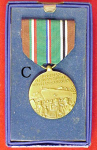 Boxed World War II Medals