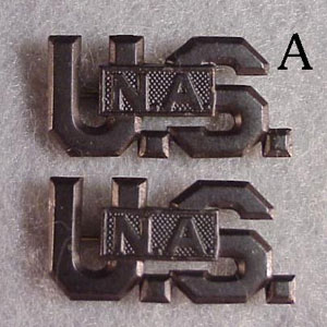 U.S. Army Officers Collar Insignia. PAIRS