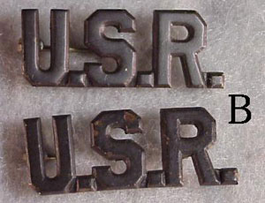 U.S. Army Officers Collar Insignia. PAIRS