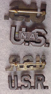 U.S. Army Officers Collar Insignia. PAIRS