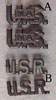 U.S. Army Officers Collar Insignia. PAIRS
