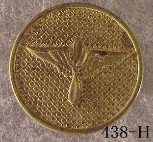 U.S. Army World War I & 1920's Enlisted Branch Collar Disk