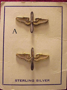 WW II U.S. Army Officer Collar Insignia
