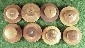 U.S. Army WW II Enlisted Collar Disk U.S. & Branch Disk