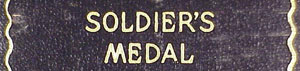 U.S. Medal Case for "SOLDIER'S MEDAL"