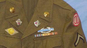 U.S. Army WW II 31st Infantry Div 167th Infantry Regt. Ike Jacket.