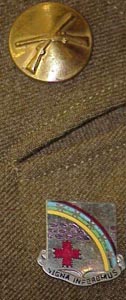 U.S. Army WW II 31st Infantry Div 167th Infantry Regt. Ike Jacket.