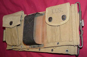 U.S. WW I Model 1918 B.A.R. Web Ammo Belt