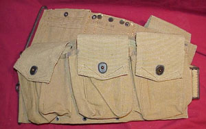 U.S. WW I Model 1918 B.A.R. Web Ammo Belt