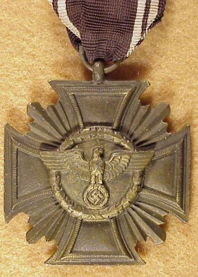 N.S.D.A.P. 10 Year Long Service Cross