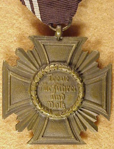 N.S.D.A.P. 10 Year Long Service Cross