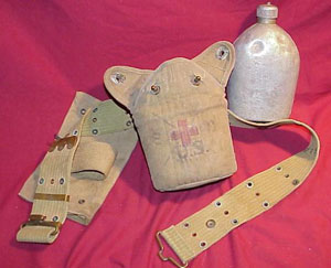 U.S. Army World War I Combat Medic's  Belt Set