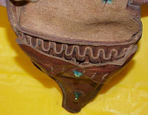Japanese WW II Leather Holster for Type 26 Revolver
