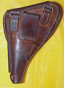 Japanese WW II Leather Holster for Type 26 Revolver