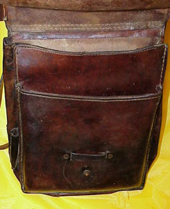 Japanese WW II Leather Map Case