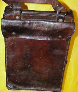 Japanese WW II Leather Map Case