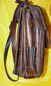 Japanese WW II Leather Map Case