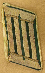 Army Hauptmann Shoulder Boards & Collar Tab Set for Army Official